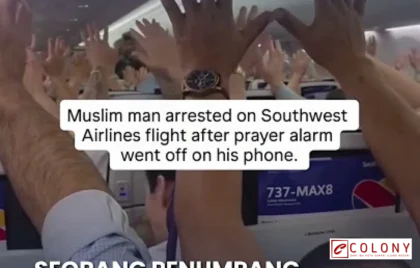 alarm azan di pesawat