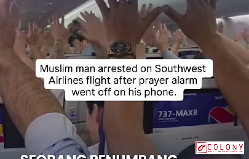 alarm azan di pesawat