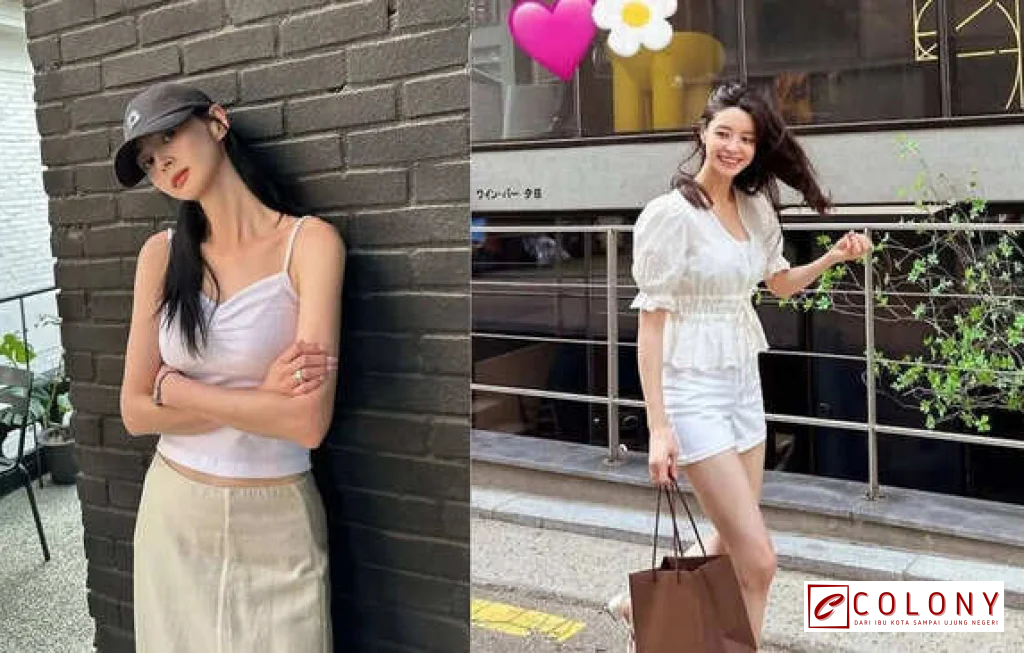 all white style Kwon Na Ra