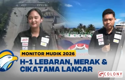 Arus Mudik H+1 Lebaran 2026