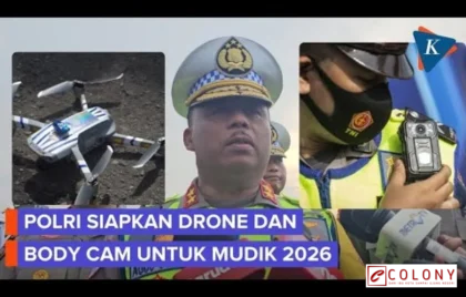 bodycam polisi jalur mudik