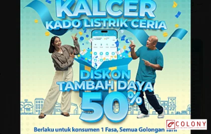 diskon tambah daya listrik 50%