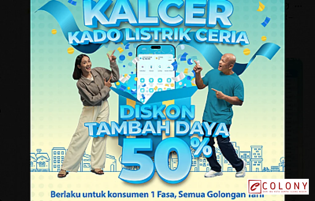 diskon tambah daya listrik 50%