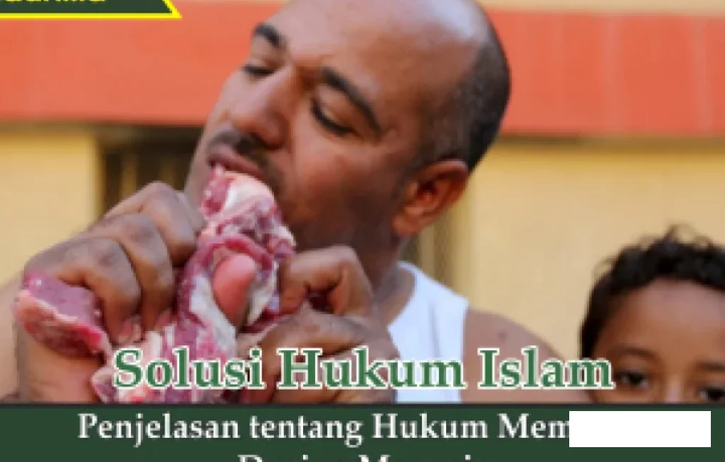 dosa memakan daging manusia