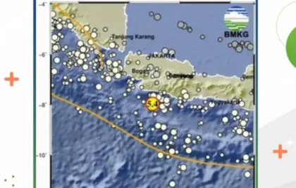 gempa Sukabumi magnitudo 4,2