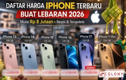 harga iPhone terbaru lebaran 2026
