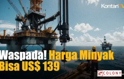 harga minyak tembus US$ 100