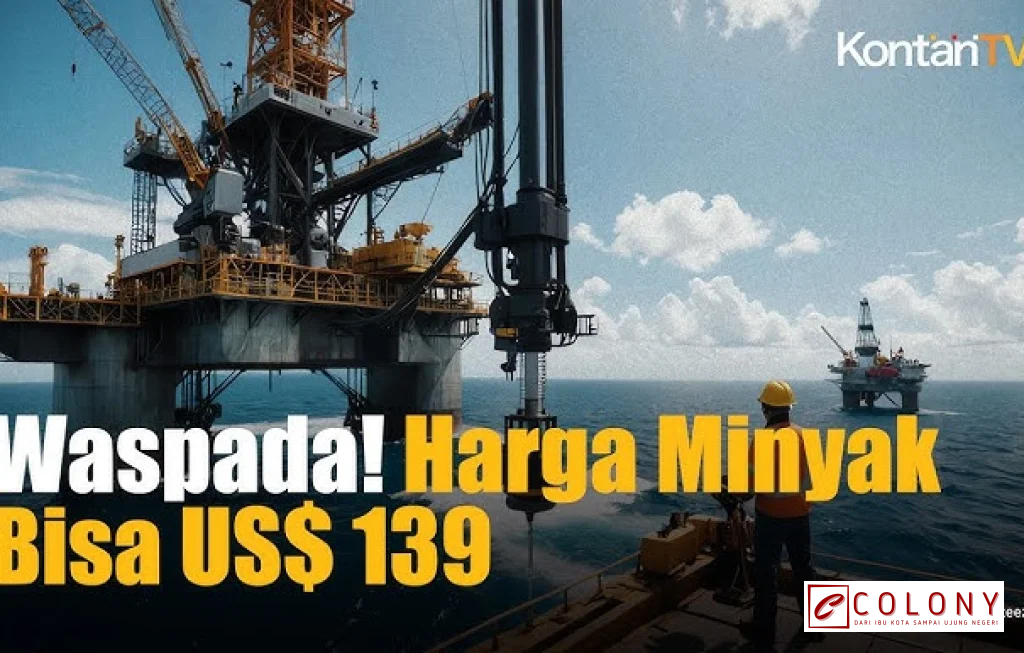harga minyak tembus US$ 100