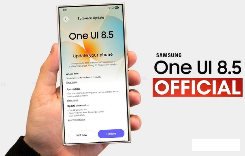 HP Samsung One UI 8.5