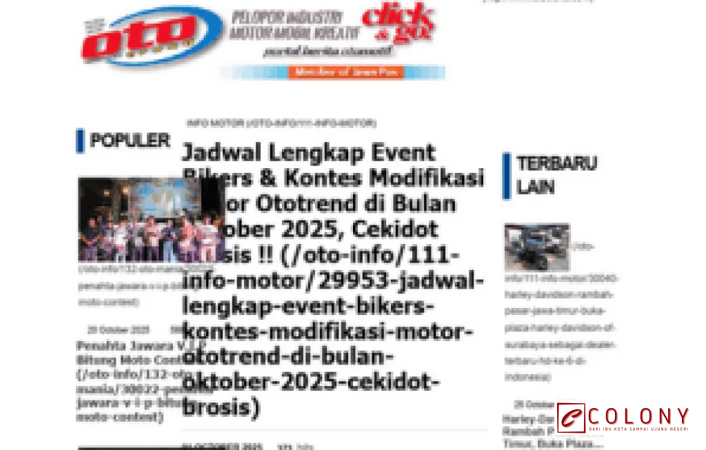 jadwal kontes modifikasi ototrend