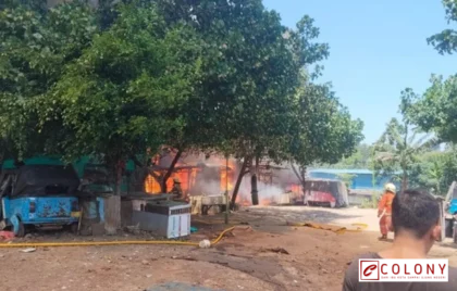 kebakaran pabrik kerupuk bintaro