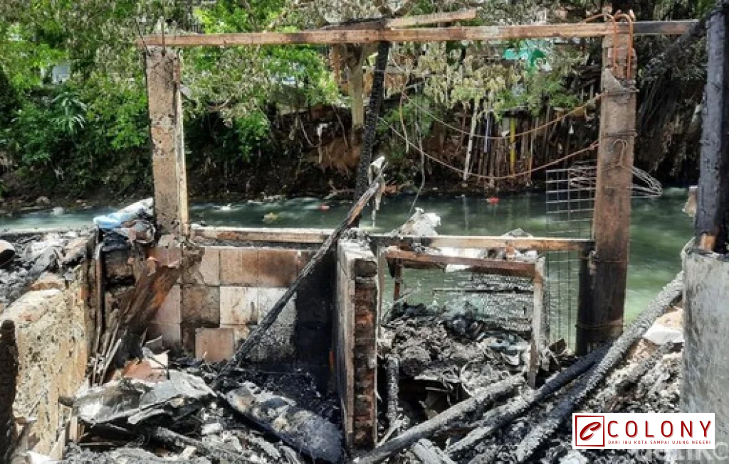 kebakaran rumah Bendungan Hilir