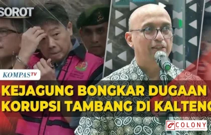 korupsi tambang Kalteng
