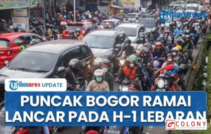 Lalu Lintas Puncak Bogor Lebaran