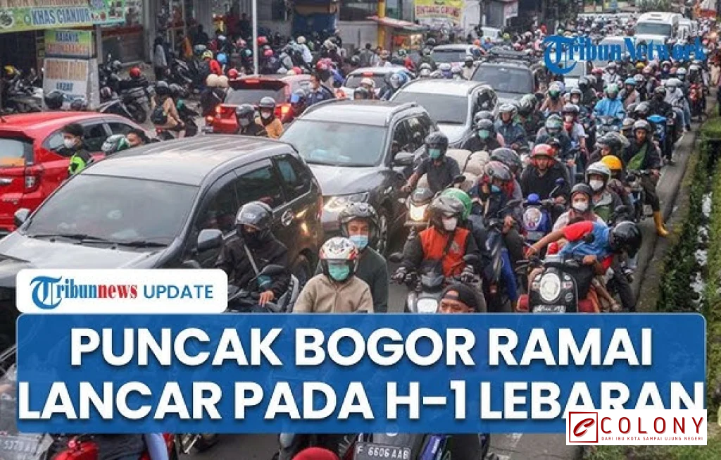 Lalu Lintas Puncak Bogor Lebaran