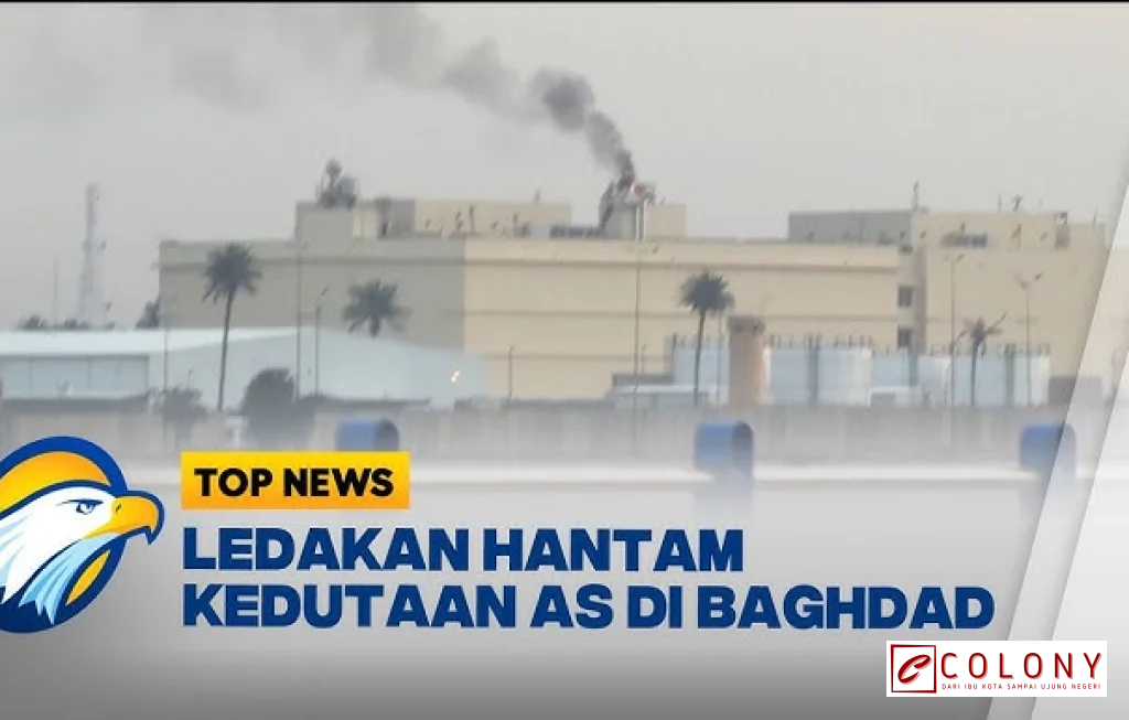 ledakan guncang Baghdad kedutaan AS