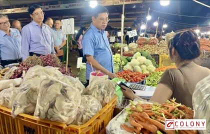 pedagang sayur terdampak perang