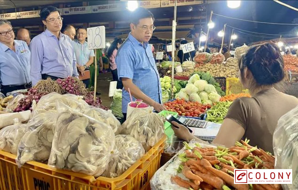 pedagang sayur terdampak perang
