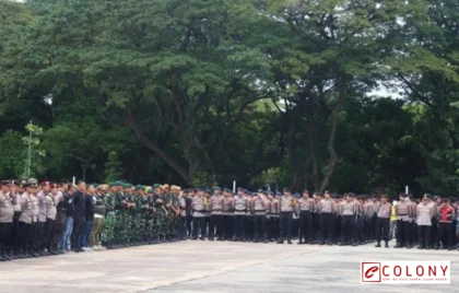 pengamanan bagi sembako monas
