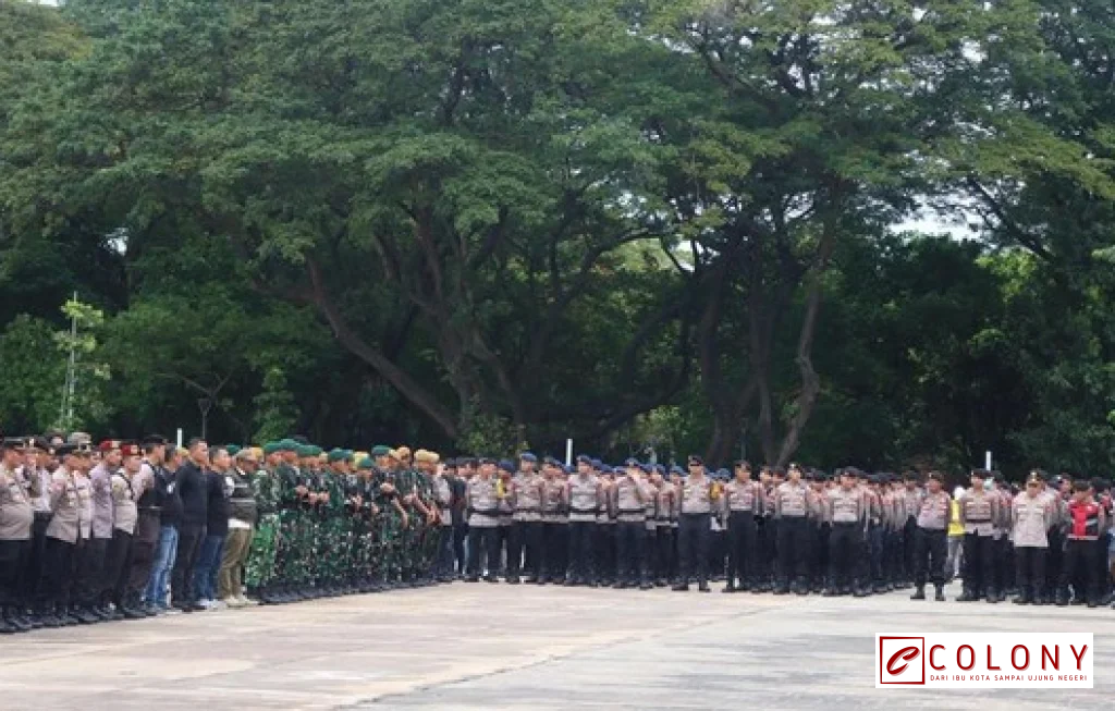 pengamanan bagi sembako monas
