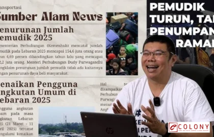 penurunan jumlah pemudik lebaran