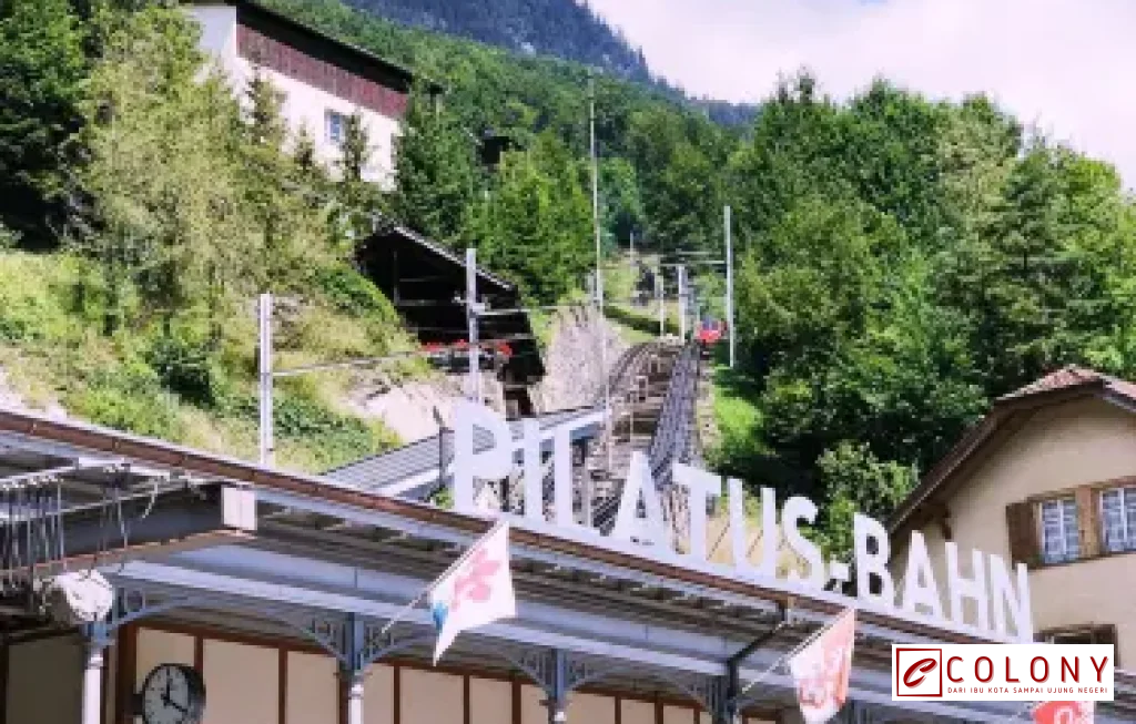 Pilatus Lucerne Gunung Ikonik