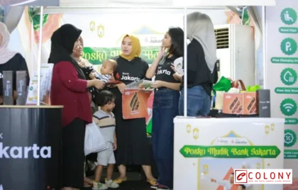 Posko Mudik Bank Jakarta Semarang
