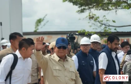 Prabowo Tinjau Huntara Aceh Tamiang