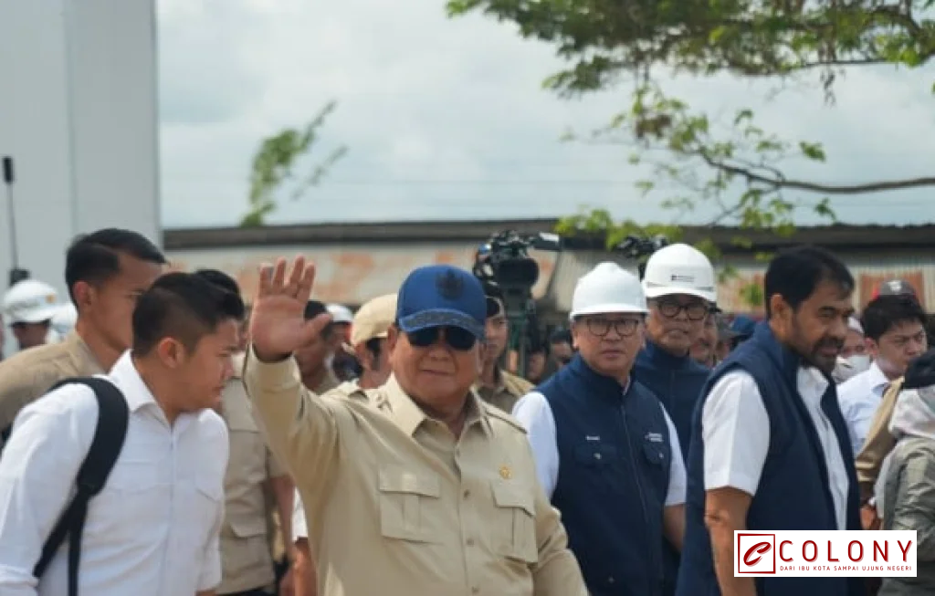 Prabowo Tinjau Huntara Aceh Tamiang