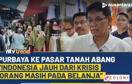 Purbaya Blusukan Pasar Tanah Abang