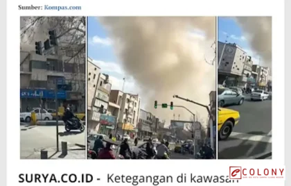 Serangan Iran ke Pangkalan AS Bahrain