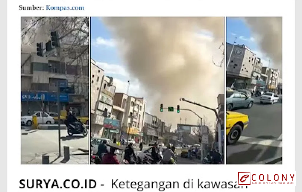 Serangan Iran ke Pangkalan AS Bahrain