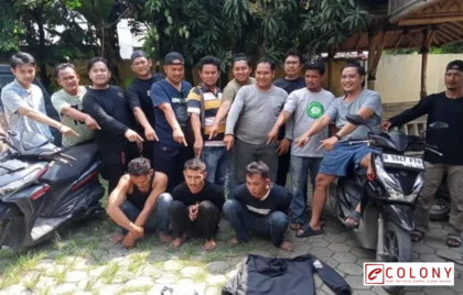 Sindikat maling motor Bekasi
