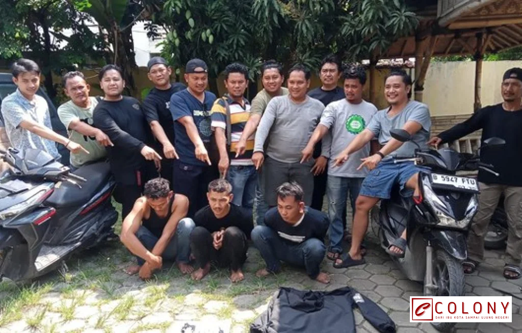 Sindikat maling motor Bekasi