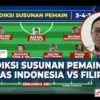 Susunan Pemain Timnas Indonesia