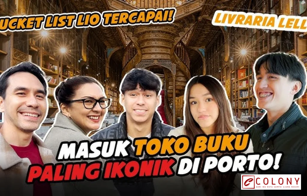 toko buku paling cantik di dunia
