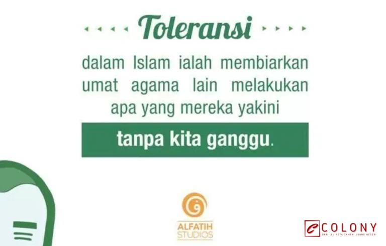 toleransi menurut islam