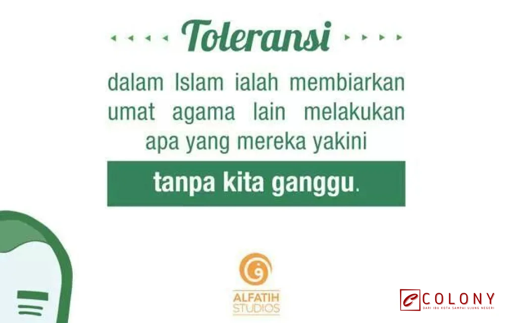 toleransi menurut islam