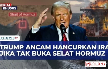 Trump Ancam Iran Selat Hormuz