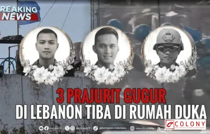 3 prajurit gugur di Lebanon