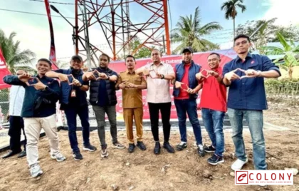 Andre Rosiade Resmikan BTS Telkomsel
