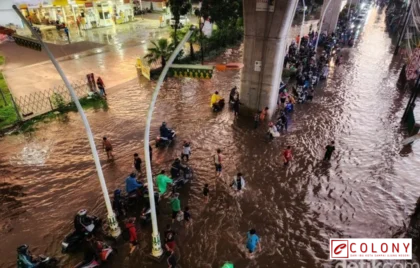 banjir Jalan Ciledug Raya Jaksel