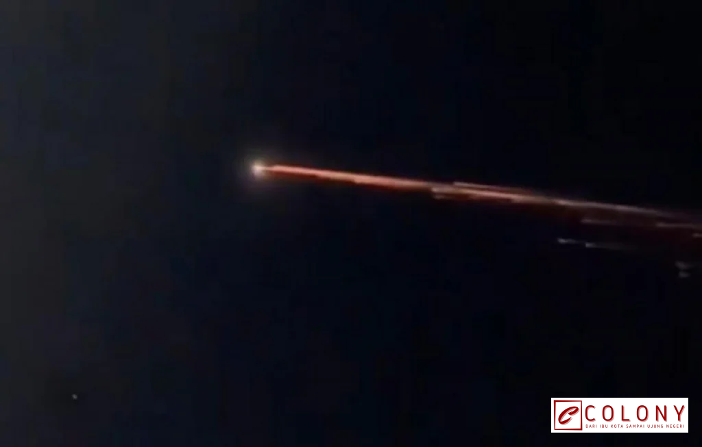 benda angkasa Lampung Cina