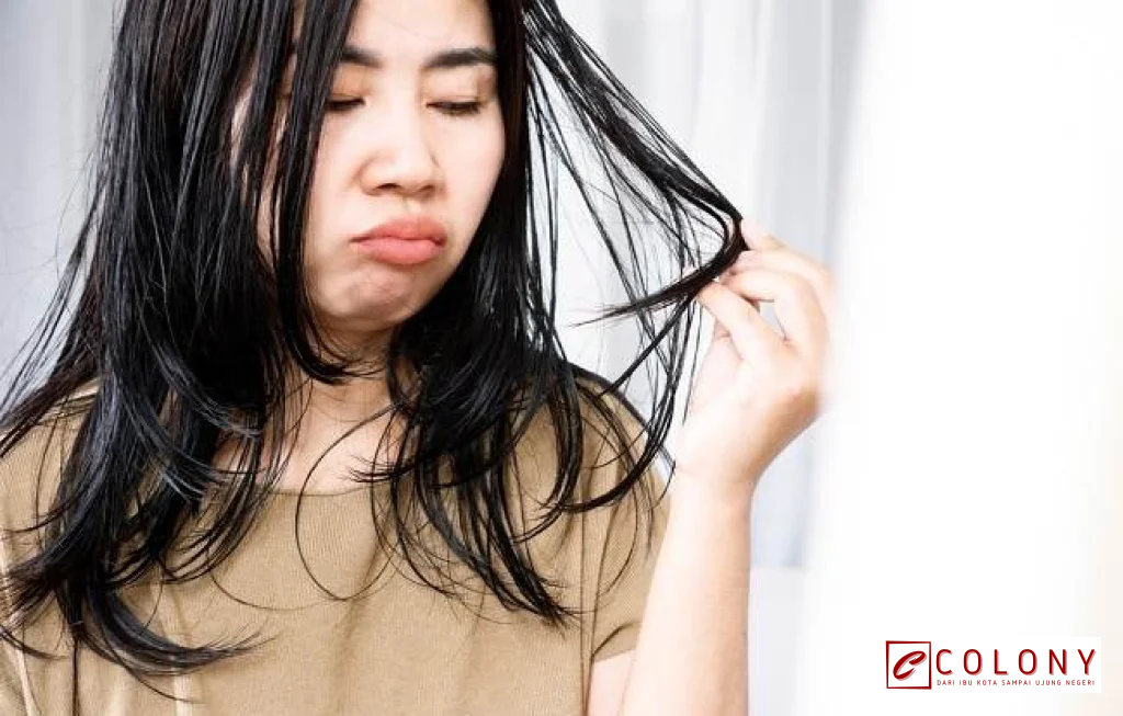 cara agar rambut tidak lepek