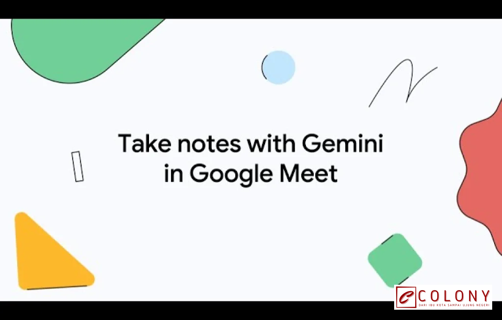 fitur take notes google meet