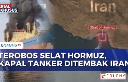 Kapal Ditembak Iran di Selat Hormuz