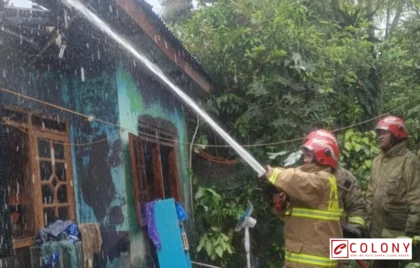 kebakaran rumah tamansari bogor