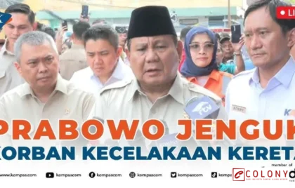 kecelakaan kereta di Bekasi