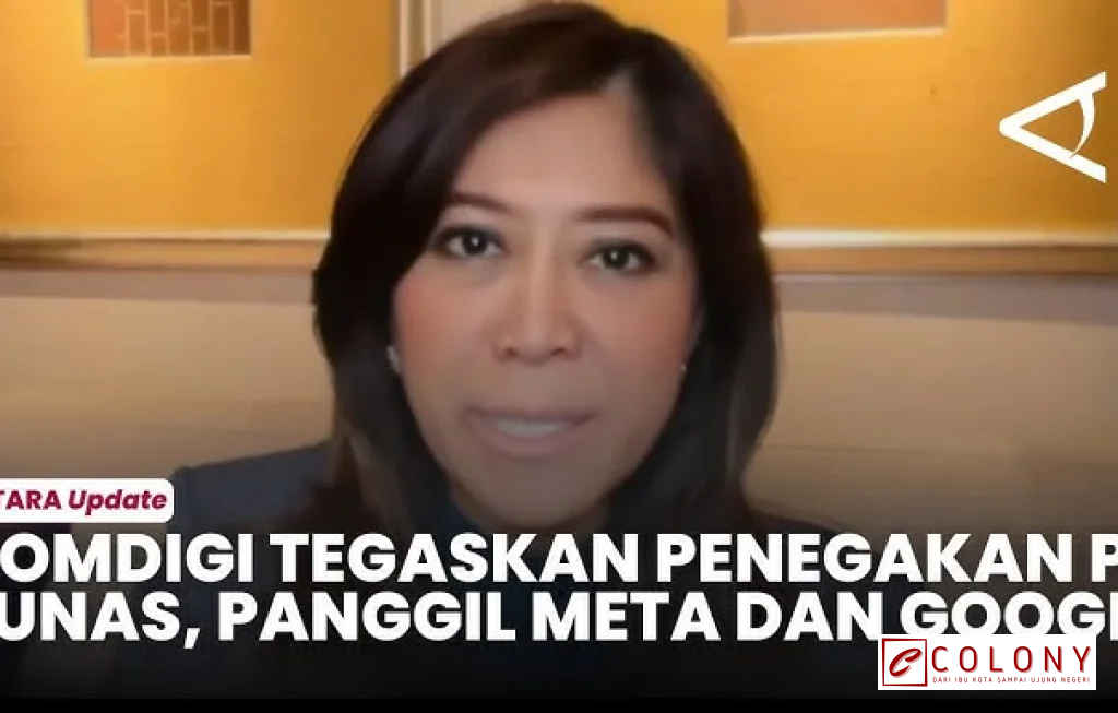 Komdigi Panggil Meta Google