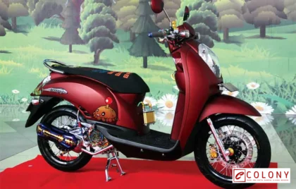 modifikasi Honda Scoopy Lombok